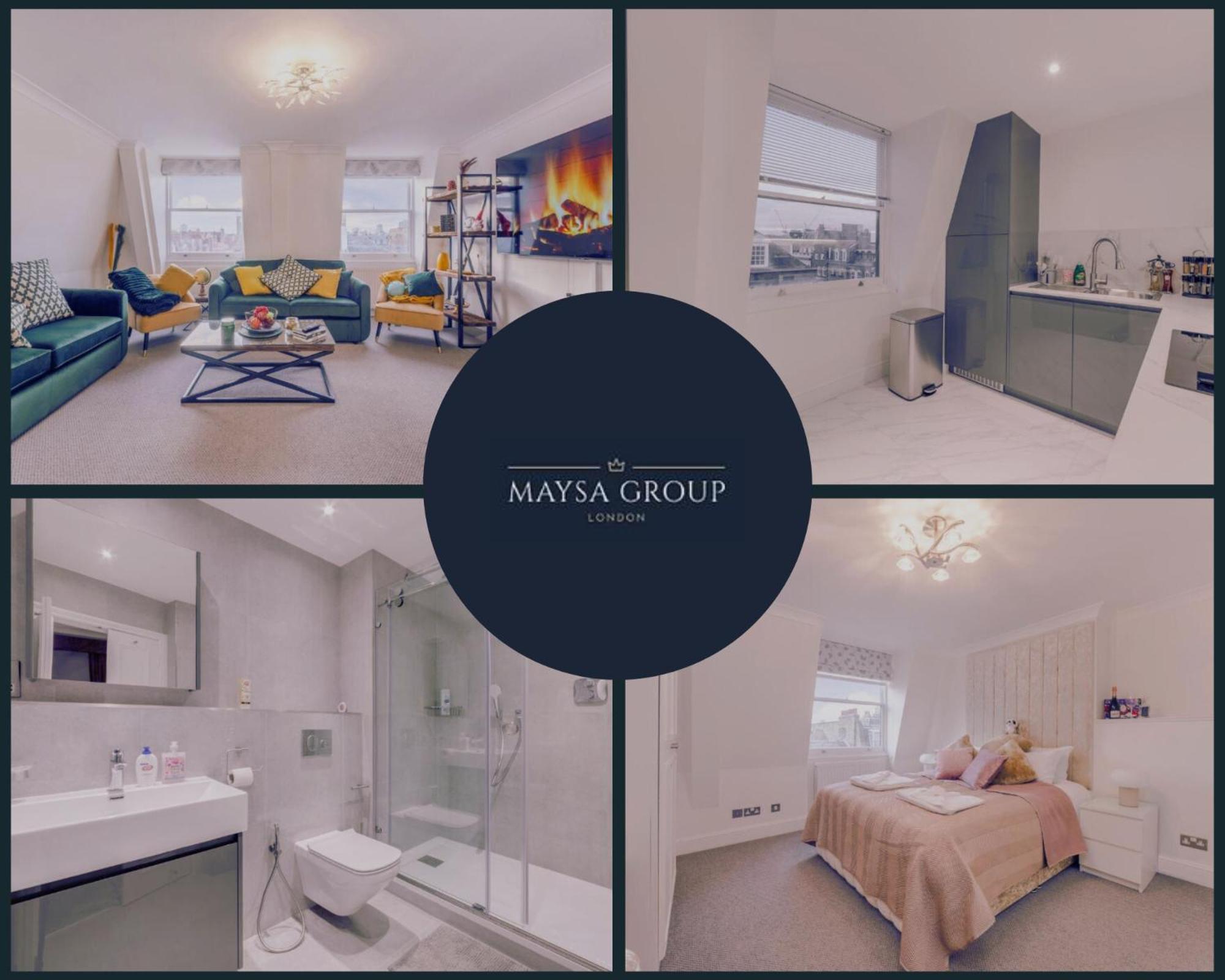 City Chic 3 Bedroom 2 Bathroom Luxury Living 7Hs Londra Exterior foto
